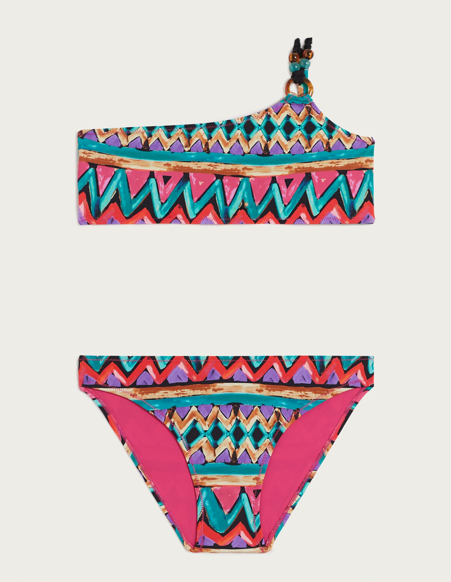 Bikini bandeau + culotte pour fille Lamu