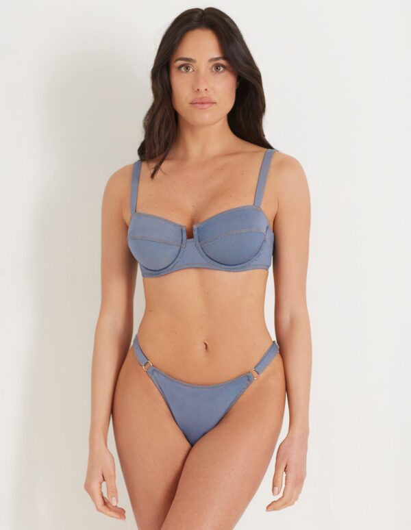 Bas Tanga Femme en Denim – Image 2