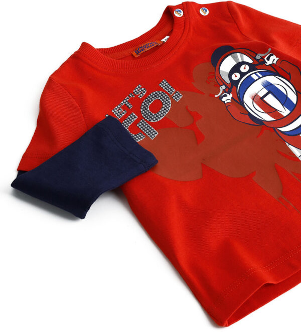 T-shirt double faux City Clash pour bébé garçon – Image 7