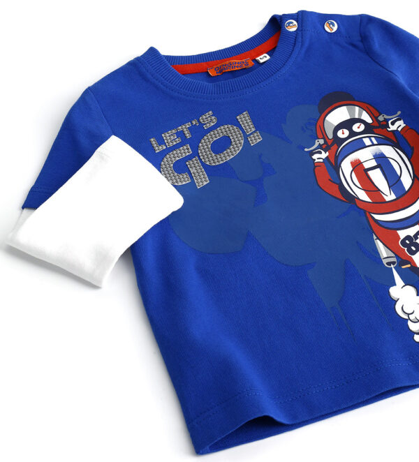 T-shirt double faux City Clash pour bébé garçon – Image 2