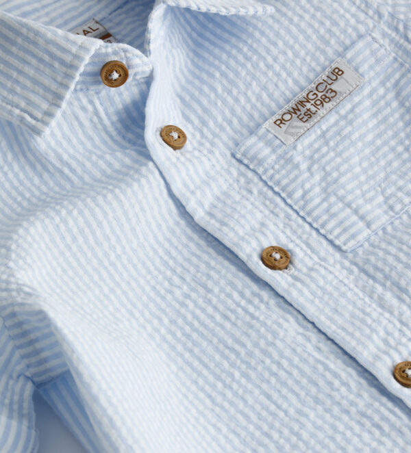Chemise rayée pour bébé garçon pour un jour spécial – Image 2