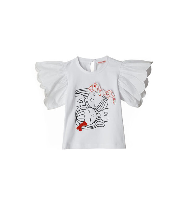 T-shirt à manches courtes pour bébé fille « Jour spécial » 2