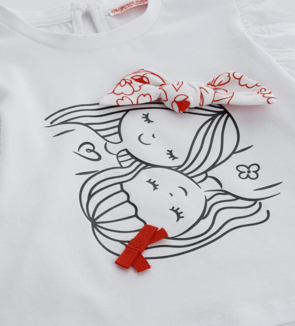 T-shirt à manches courtes pour bébé fille « Jour spécial » 2 – Image 3
