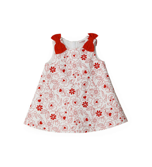 Robe en coton pour bébé fille pour un jour spécial – Image 6