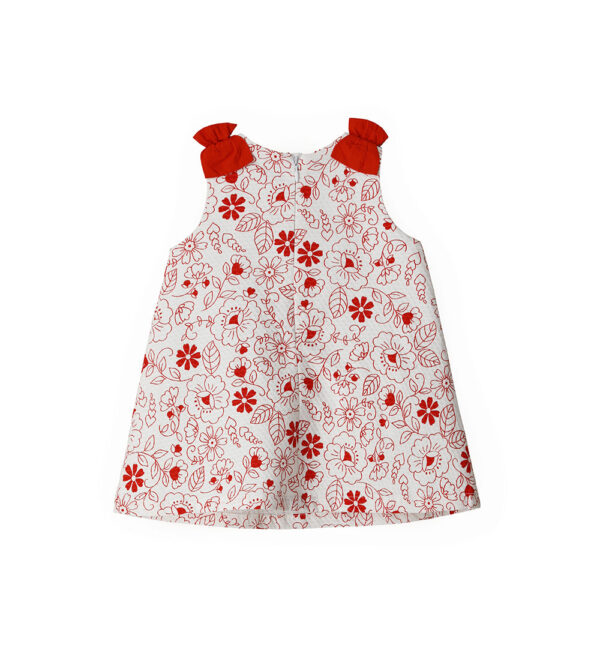 Robe en coton pour bébé fille pour un jour spécial – Image 9