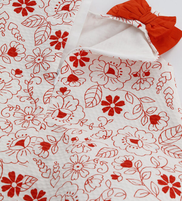 Robe en coton pour bébé fille pour un jour spécial – Image 8