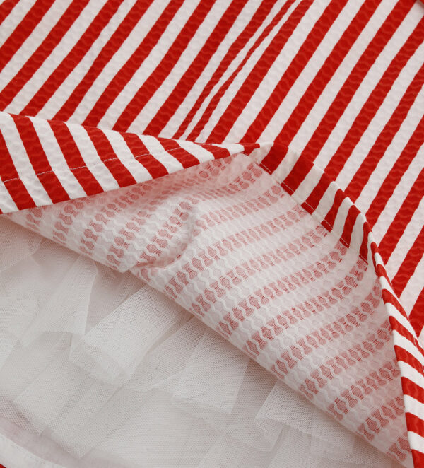 Robe en coton pour bébé fille pour un jour spécial – Image 3