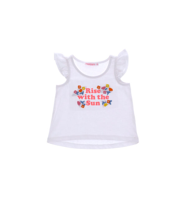 Débardeur Jolla Beach pour bébé fille avec volants – Image 6