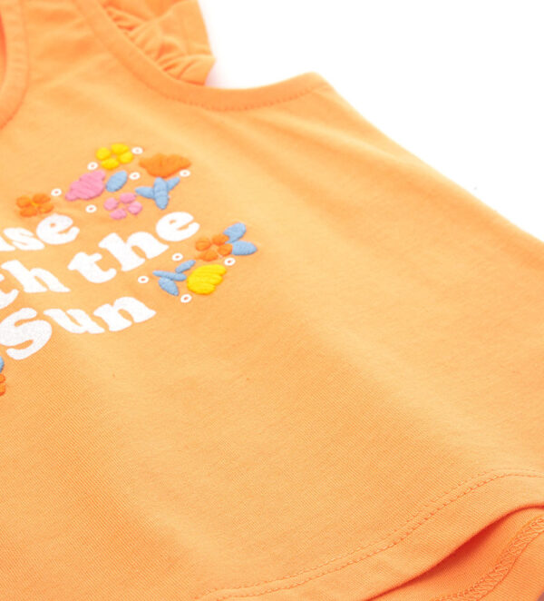Débardeur Jolla Beach pour bébé fille avec volants – Image 3