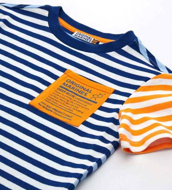 T-shirt multicolore pour garçon biologiste marin – Image 3