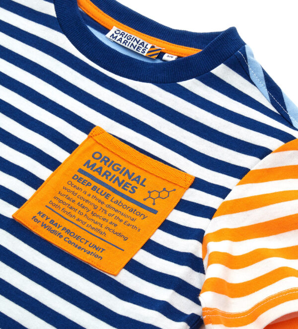 T-shirt multicolore pour garçon biologiste marin – Image 5