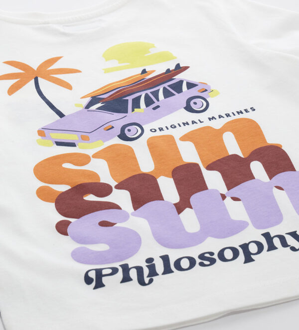 T-shirt garçon esprit surf avec broderie – Image 12