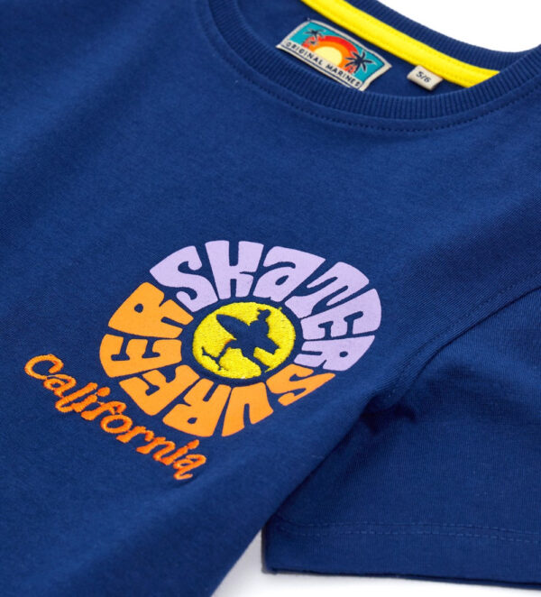 T-shirt garçon esprit surf avec broderie – Image 4