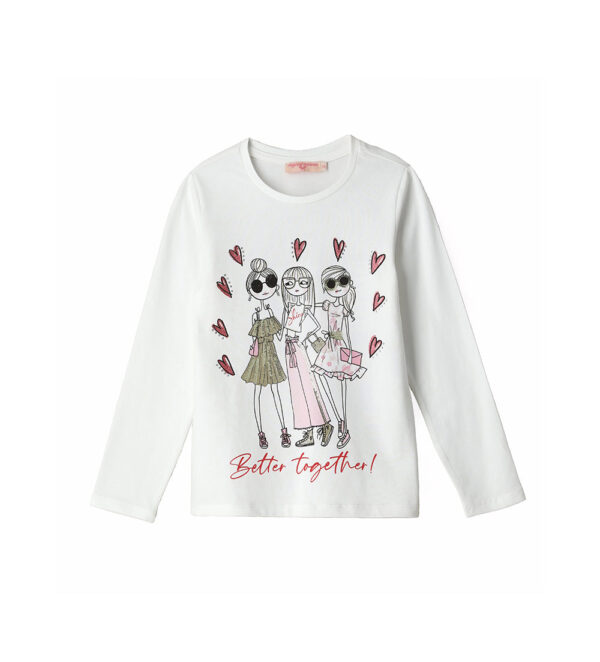 T-shirt à manches longues pour fille, journée spéciale, 6