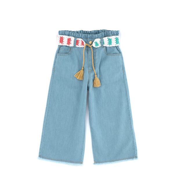 Pantalon en denim léger pour fille du marché d'Ibiza