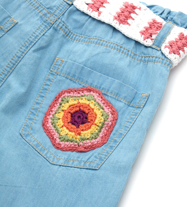 Pantalon en denim léger pour fille du marché d'Ibiza – Image 6