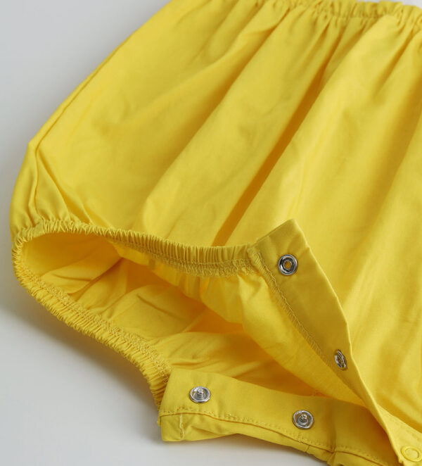 Barboteuse en coton Sunny Wild pour nouveau-né fille 2 – Image 4