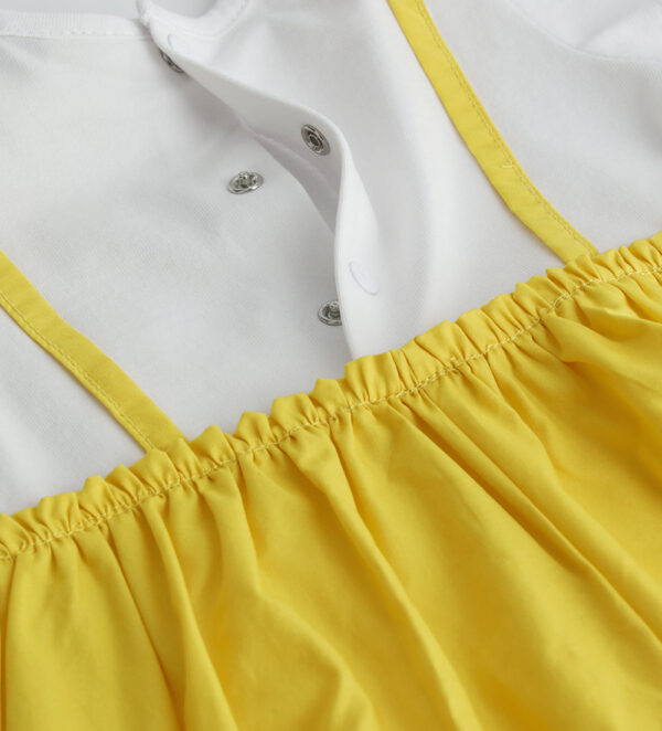 Barboteuse en coton Sunny Wild pour nouveau-né fille 2 – Image 3