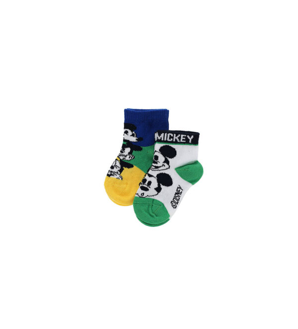 Lot de 2 paires de chaussettes Basico Spring pour bébé garçon Disney