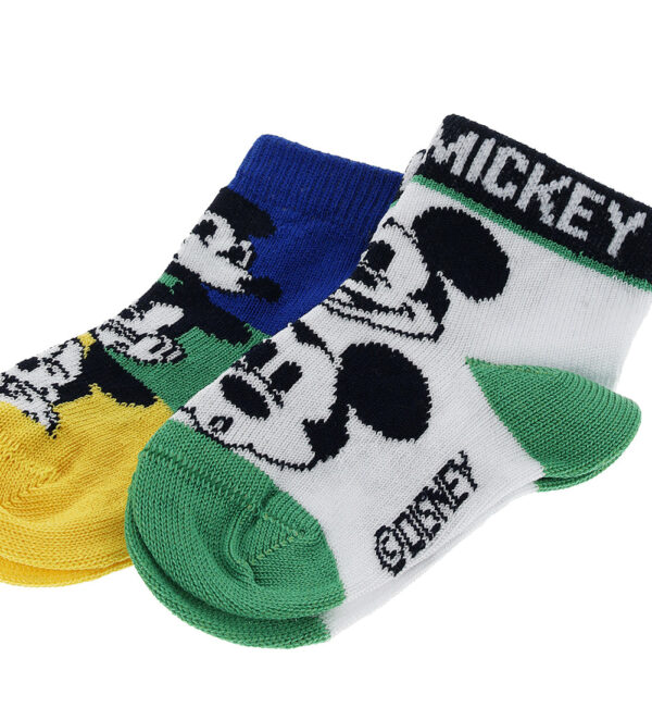 Lot de 2 paires de chaussettes Basico Spring pour bébé garçon Disney – Image 2