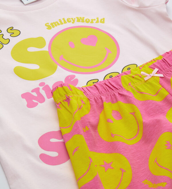 Bonne nuit fille smiley pyjama court 3 – Image 6