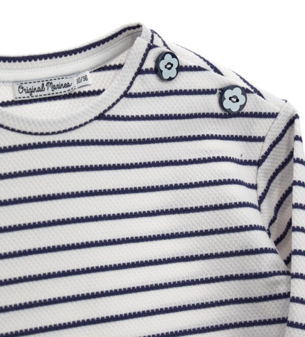 T-shirt à manches longues pour bébé fille Royal Sailor 2 – Image 4