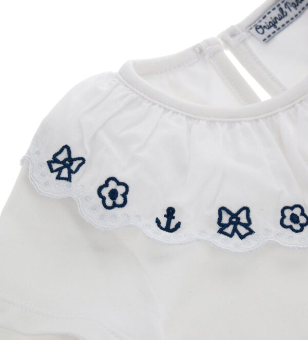 T-shirt bébé fille à manches courtes Royal Sailor 3 – Image 4