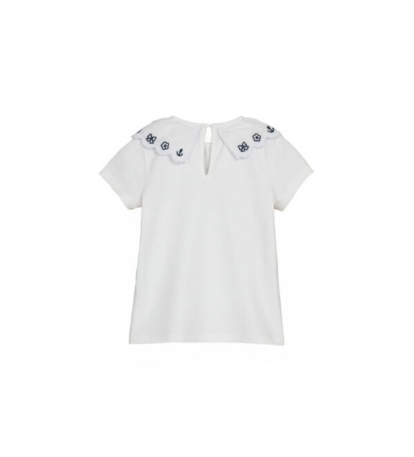 T-shirt bébé fille à manches courtes Royal Sailor 3 – Image 2