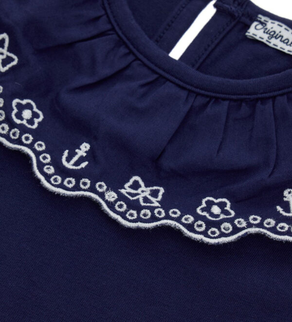 T-shirt bébé fille à manches courtes Royal Sailor 3 – Image 7