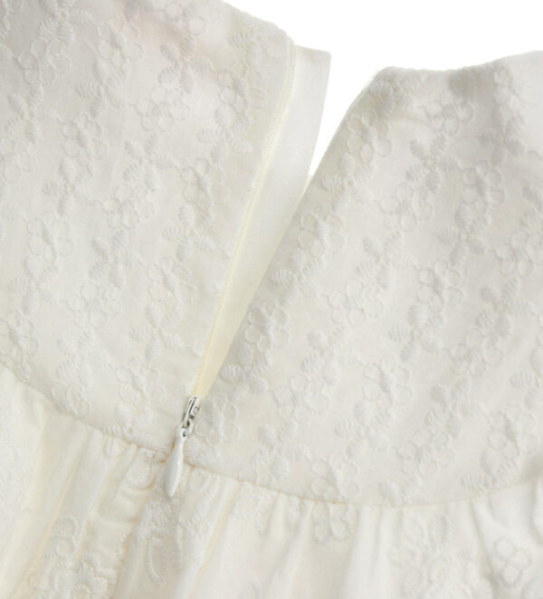 Robe bébé fille Peach Sunrise avec empiècements – Image 2