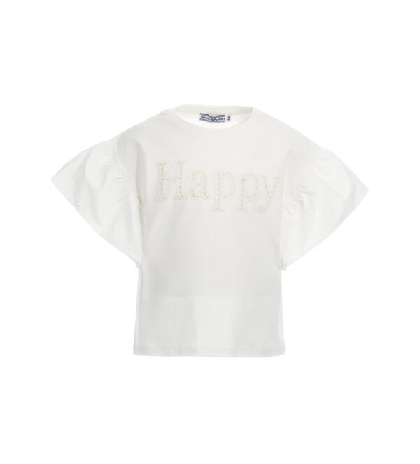 T-shirt romantique pour fille avec tulle – Image 6
