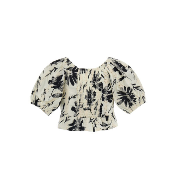 Haut court en coton style hippie chic pour fille – Image 2