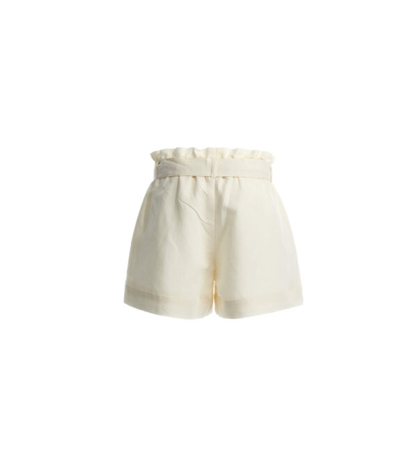 Bermuda en lin style ethnique hippie chic pour fille – Image 2