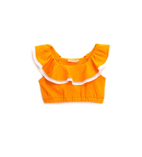 Haut en coton style pique-nique bohème pour fille 2