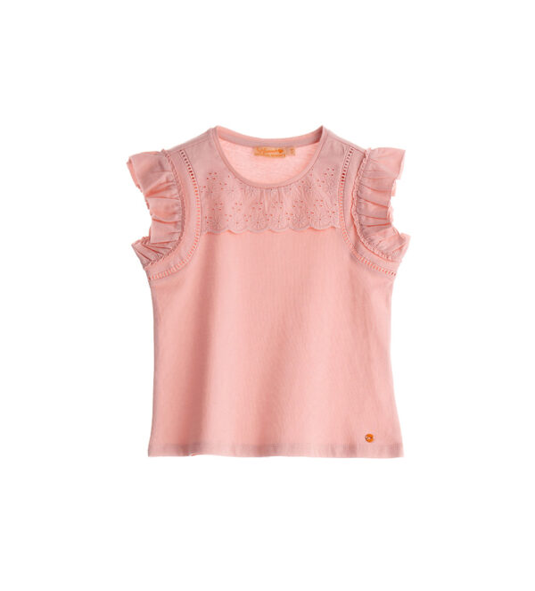 T-shirt Boho Picnic Girl avec broderie
