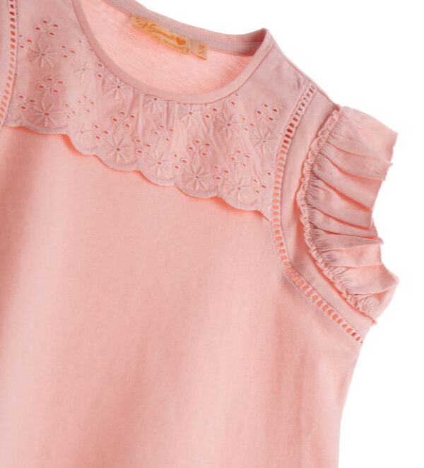 T-shirt Boho Picnic Girl avec broderie – Image 2