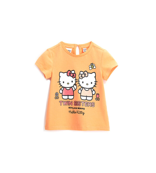 T-shirt bébé fille Hello Kitty Marché aux fleurs – Image 6
