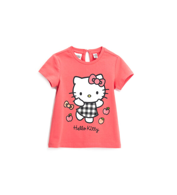 T-shirt bébé fille Hello Kitty Marché aux fleurs