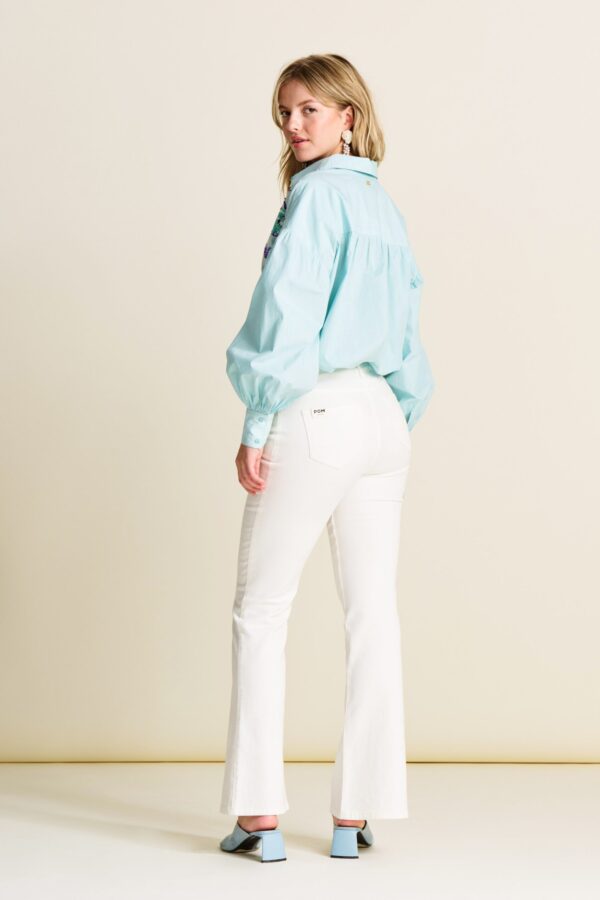 Jeans - Kate Flare Blooming Écru – Image 3