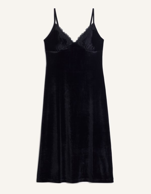 Robe de soirée en velours pour femme – Image 5