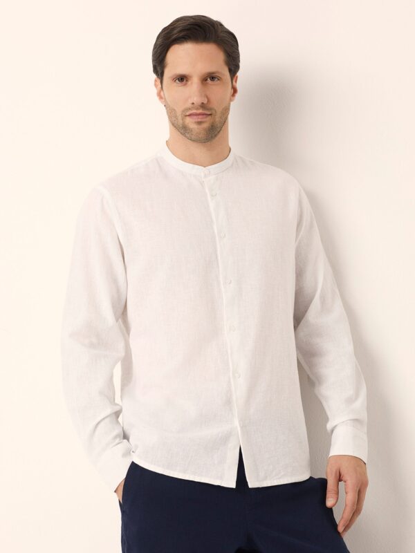 Hauts pour hommes en coton/lin