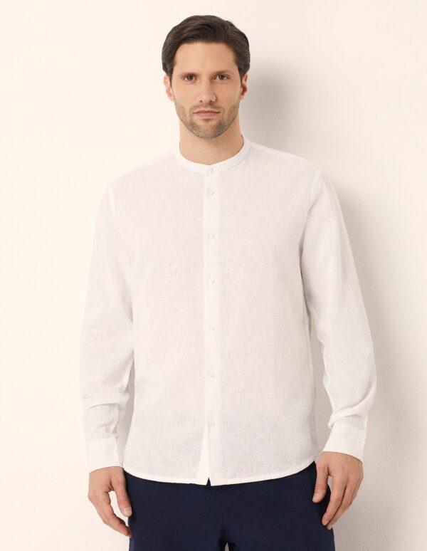 Hauts pour hommes en coton/lin – Image 4