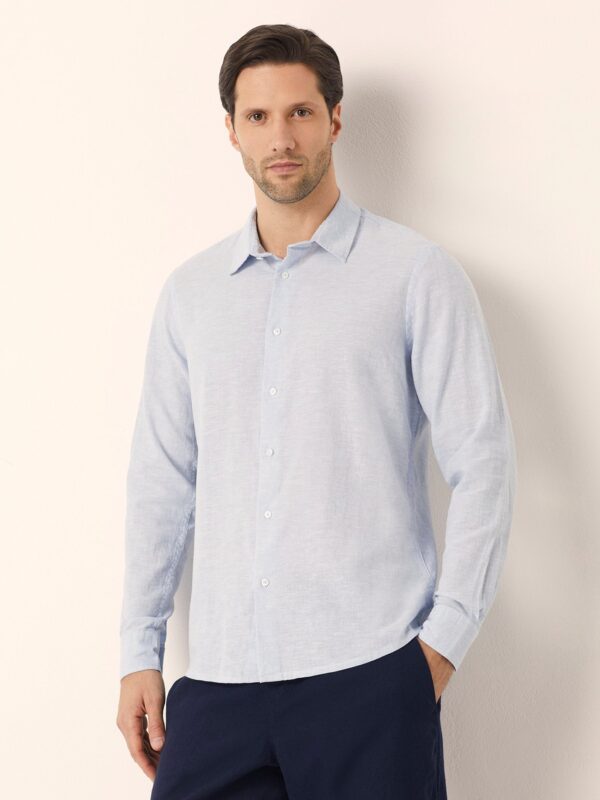 Hauts pour hommes en coton/lin