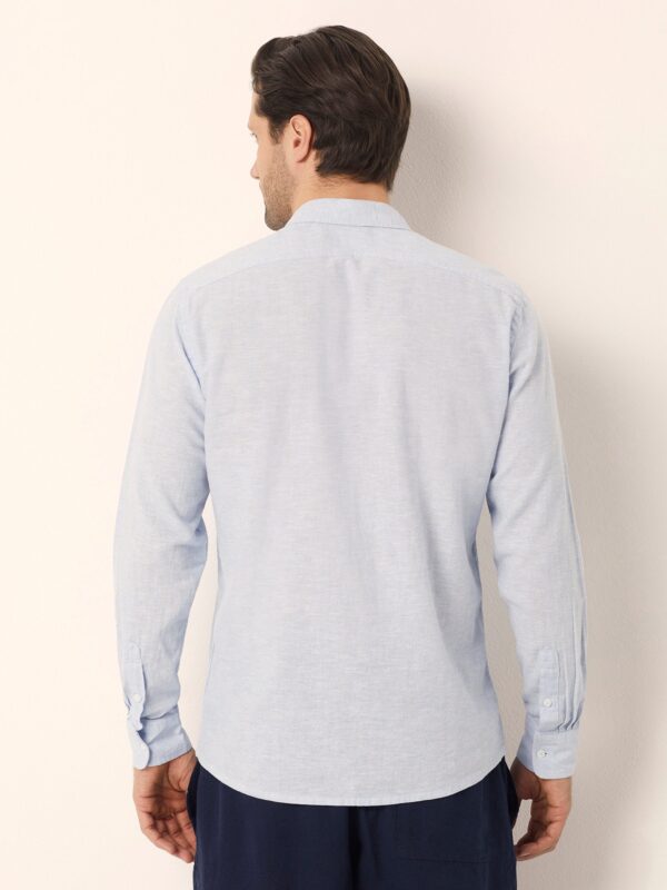 Hauts pour hommes en coton/lin – Image 2