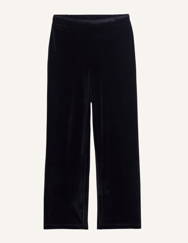 Pantalon long en velours pour femme