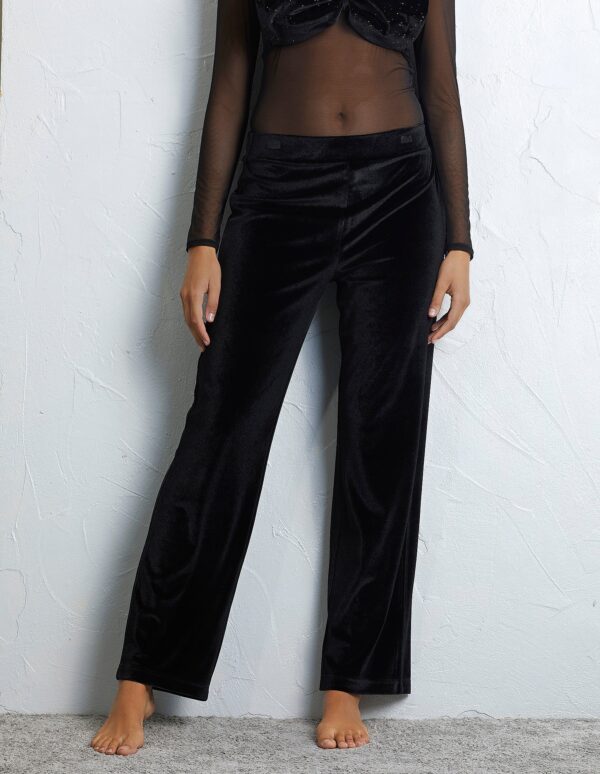 Pantalon long en velours pour femme – Image 2