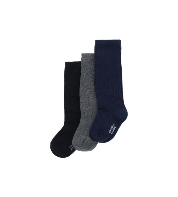 Lot de trois paires de chaussettes longues Basico Fall Boy – Image 3