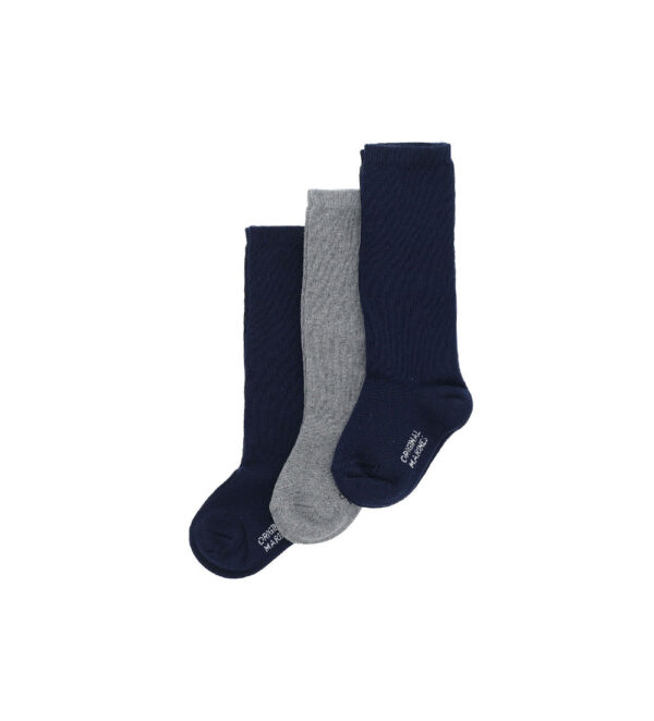Lot de trois paires de chaussettes longues Basico Fall Boy