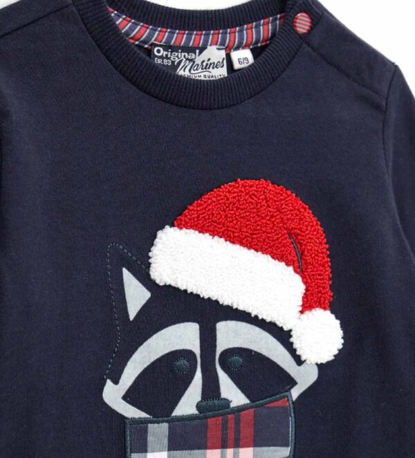 T-shirt en coton pour bébé garçon Natalizio – Image 2