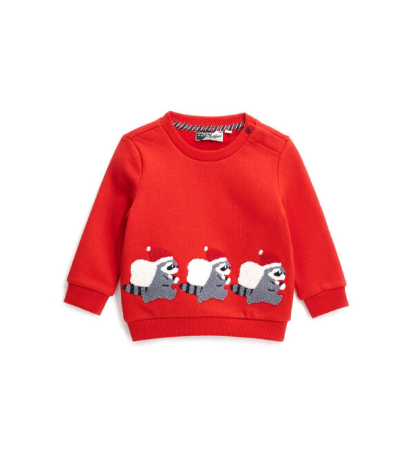 Sweat-shirt en coton mélangé pour bébé garçon Natalizio